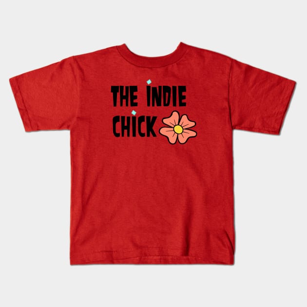 TD Zoey - The Indie Chick Kids T-Shirt by CourtR